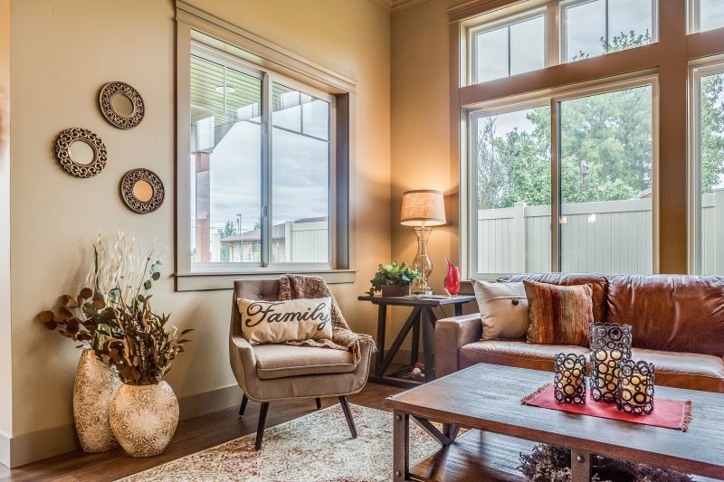 Energy-Efficient Windows in a Living Room